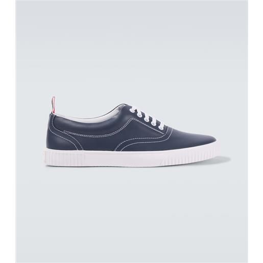 Thom Browne sneakers heritage in pelle