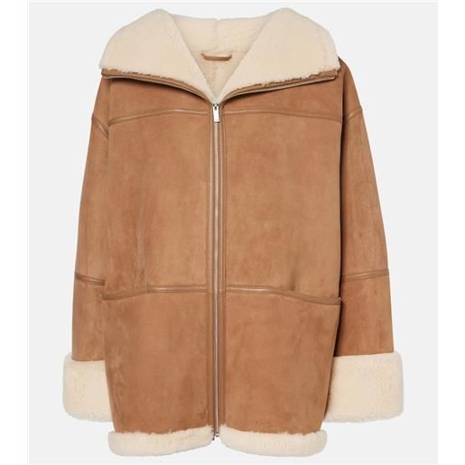 Toteme giacca signature in shearling