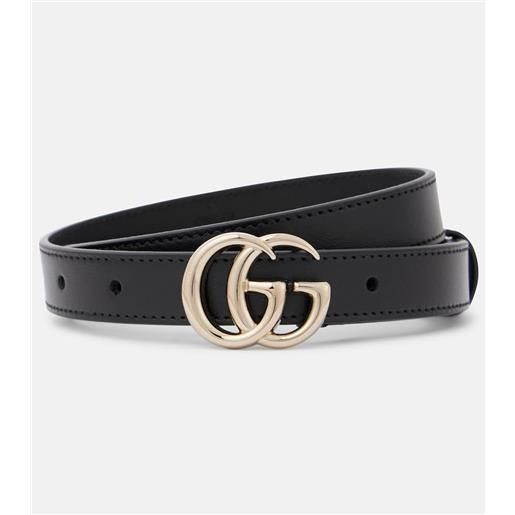 Gucci cintura gg marmont in pelle