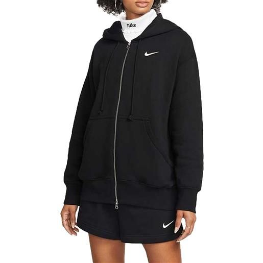NIKE felpa full zip con cappuccio phoenix over donna