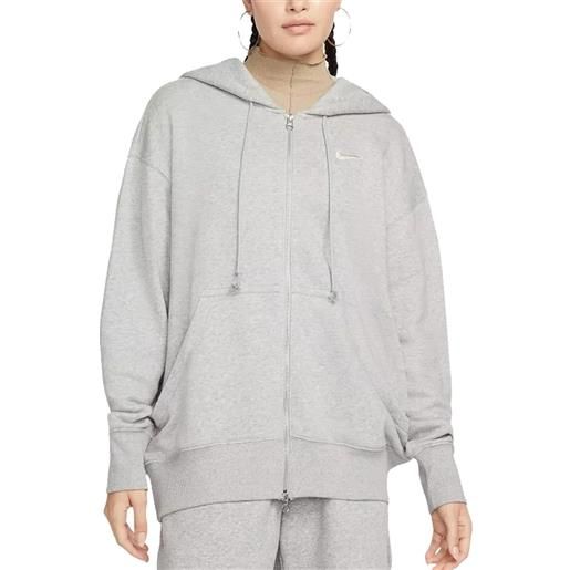 NIKE felpa full zip con cappuccio phoenix over donna