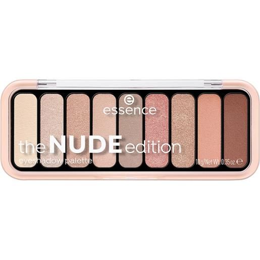 Essence the nude edition palette make up ombretti polvere compatta