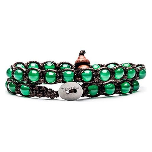 Tamashii Bracciale Tibetano Con Agata. Concessionario Ufficiale