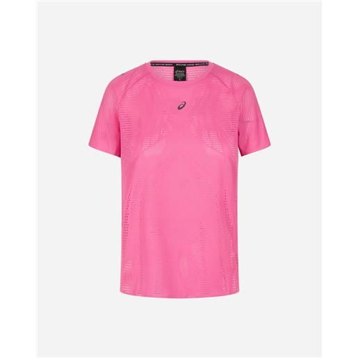 Asics metarun top w - t-shirt running - donna - rosa
