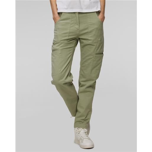 Aeronautica Militare pantaloni cargo verdi da donna Aeronautica Militare