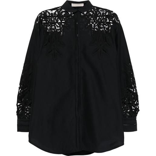 Ulla Johnson camicia harden - nero