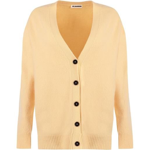 Jil Sander cardigan pesante - toni neutri