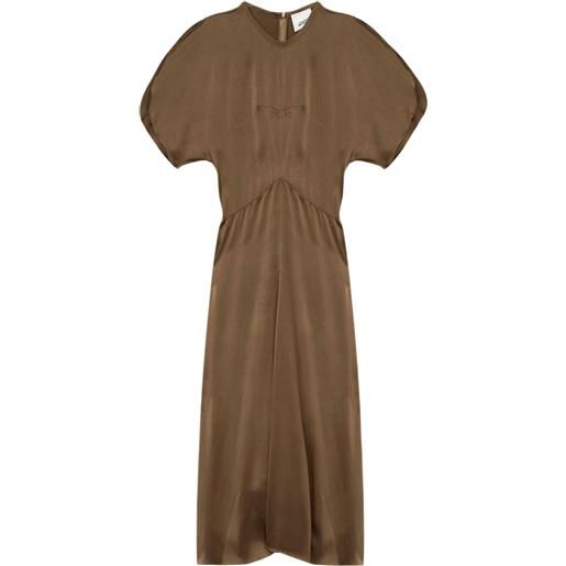 ISABEL MARANT abito keany - marrone