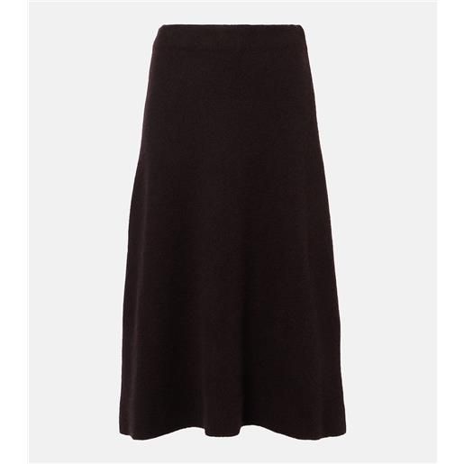 The Row gonna midi ivanka in cashmere e seta