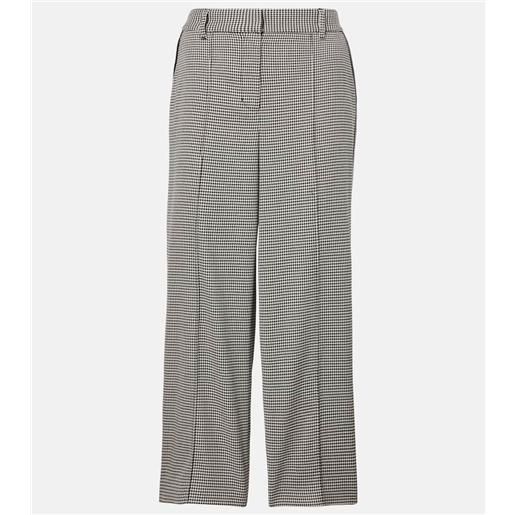 Simkhai pantaloni capri miki a quadri