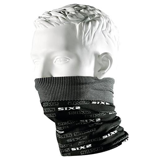 Sixs 1240718 tbx bandana multifunzione tubolare, nero