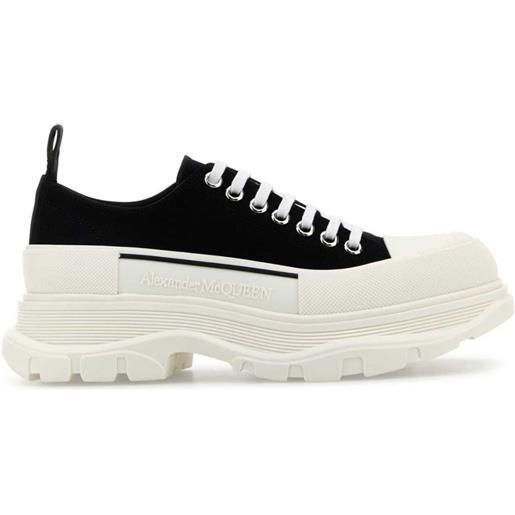 Alexander McQueen sneakers tread slick - nero