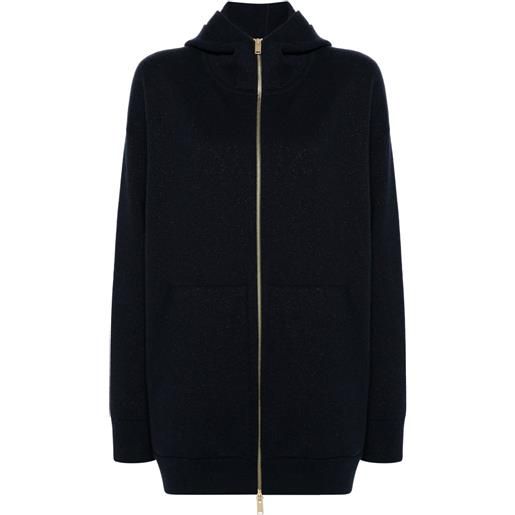 Fabiana Filippi cardigan oversize - blu