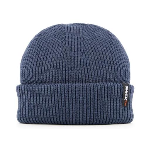 SINNER berretto marca modello dillon beanie - dark blue
