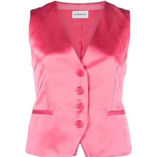 P.A.R.O.S.H. gilet - rosa