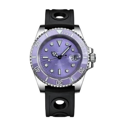 London Craftwork Steeldive SD1953 - Orologio Subacqueo Automatico, Cassa 41mm Acciaio 316L, Vetro Zaffiro, Movimento Seiko NH35, 300m Water Resistant