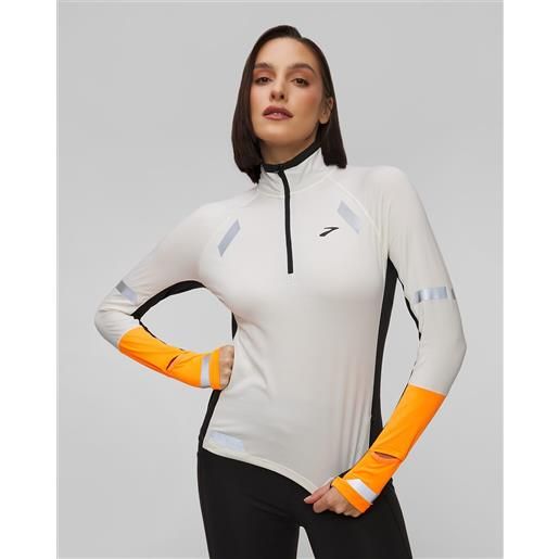 Brooks maglietta con cerniera da donna Brooks run visible 1/2 zip 2.0