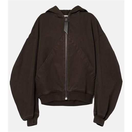 The Attico bomber in gabardine di cotone