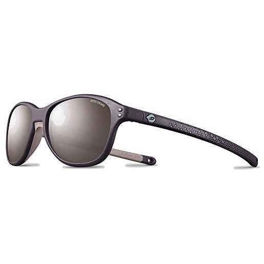 Julbo girls' boomerang lunettes de soleil, aubergine/earth grey/mint, 2-4 ans