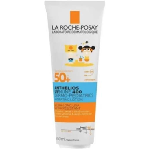 LA ROCHE POSAY-PHAS (L'Oreal) la roche-posay anthelios latte idratante uvmune 400 dermo-pediatrics bambino spf50+ paperpack 250 ml