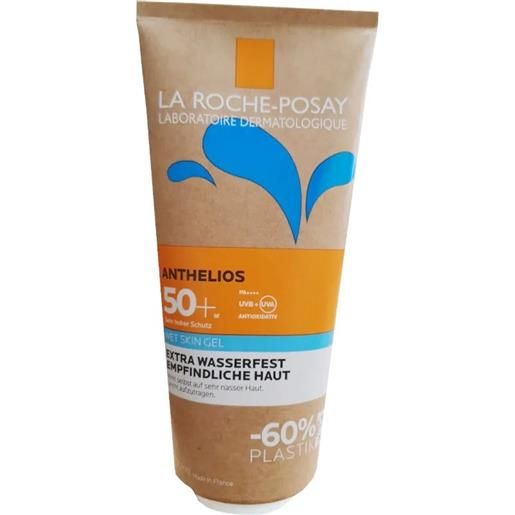 LA ROCHE POSAY-PHAS (L'Oreal) la roche-posay anthelios lotion pelle bagnata spf50+ 200 ml. Protezione uv corpo molto alta per la pelle bagnata. 