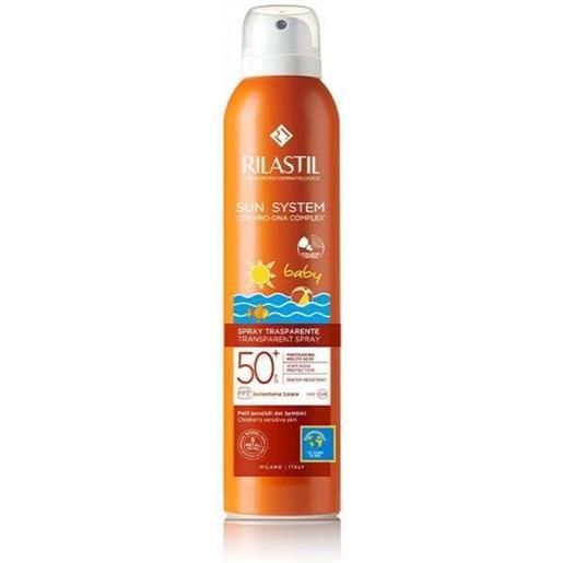 IST.GANASSINI SpA rilastil sun system baby spray solare trasparente spf 50+ protezione bambini 200 ml
