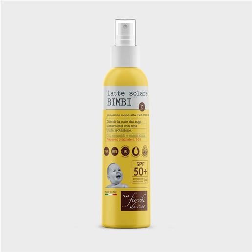 ARTSANA SpA fiocchi di riso latte solare bimbi 50+ 140ml