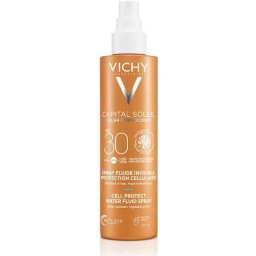 VICHY (L'Oreal Italia SpA) vichy capital soleil cell protect fluido ultra leggero spray protezione spf 30 200 ml