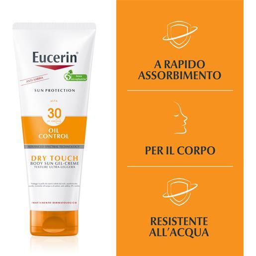 BEIERSDORF SpA eucerin sun oil control dry touch gel spf30 200ml
