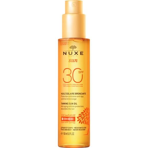 LABORATOIRE NUXE ITALIA Srl nuxe sun olio solare viso e corpo spf30 150ml. 