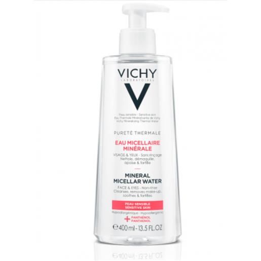 VICHY (L'Oreal Italia SpA) vichy pureté thermale acqua micellare minerale 3 in 1 400 ml per pelle sensibile