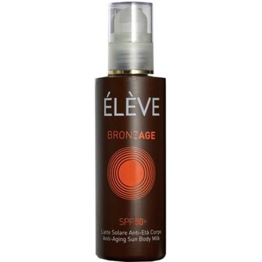 FARMARICCI SINCE 1905 Srl élève bronzage latte solare protezione 50+ anti-età corpo 200 ml