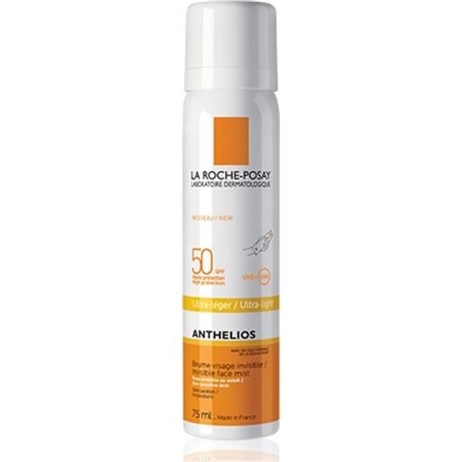 LA ROCHE POSAY-PHAS (L'Oreal) la roche-posay anthelios spray viso invisibile spf 50+ 75 ml. Protezione solare viso opacizzante. 