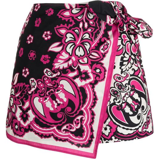 RED Valentino gonna con stampa - rosa