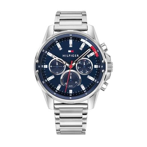 Tommy Hilfiger orologio multifunzione uomo 1791788 trendy cod. 1791788