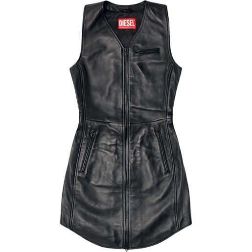 Diesel abito corto l-ilith - nero