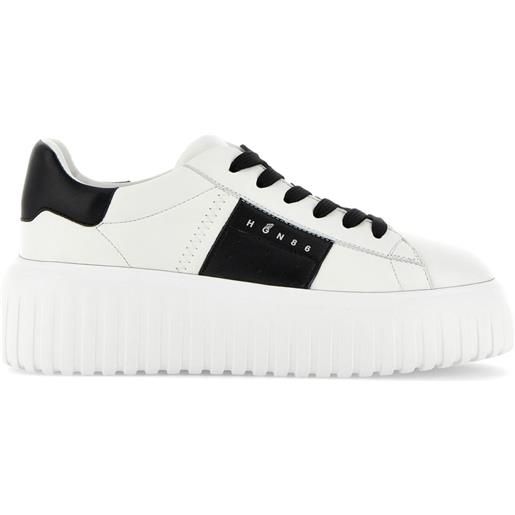 Hogan sneakers h-stripes - bianco