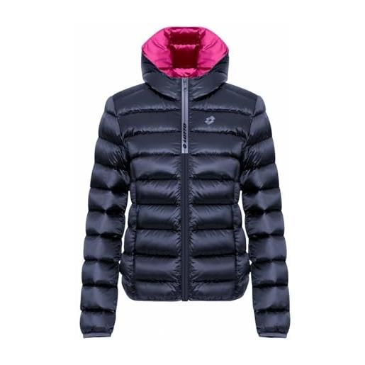 Lotto giubbotto donna 110 grammi - piumino donna invernale trapuntato imbottito 110 grammi giacca donna (xl, 149650 whale)