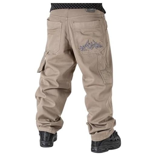 Jeans Uomo Slim Fit, Pantaloni da Skateboard da Ballo di