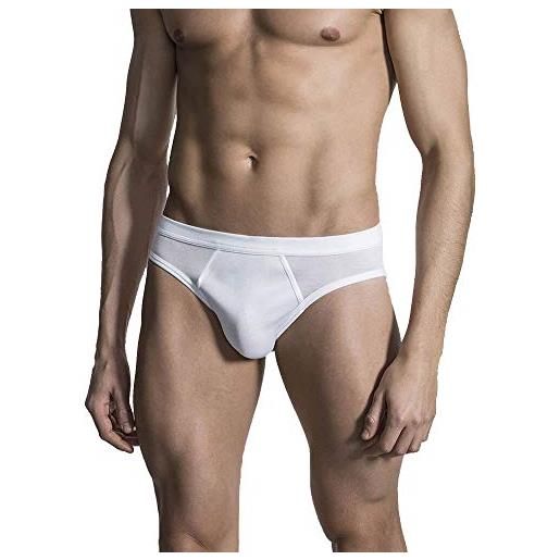 PEROFIL slip filo di scozia uomo medio art. Milord - 7, bianco