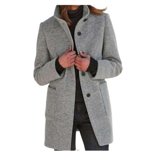ORANDESIGNE Cardigan Donna Invernale Elegante Cappotto Maniche
