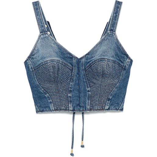 Murmur corsetto denim - blu