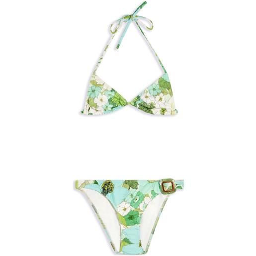 TOM FORD bikini a fiori - blu