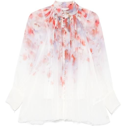 ZIMMERMANN blusa crush - viola