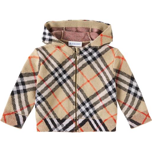 Burberry Kids baby - giacca in lana burberry check