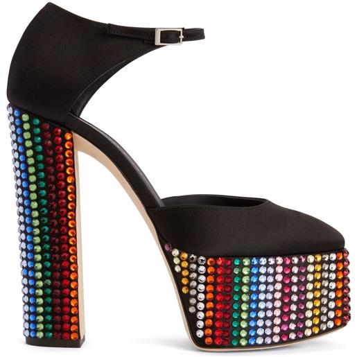 Giuseppe Zanotti pumps bebe strass 150mm - nero