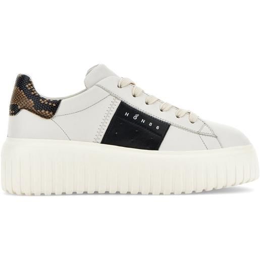 Hogan sneakers h-stripes - bianco