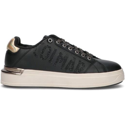 COLMAR sneaker donna nera in pelle