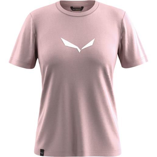 SALEWA solid dri-release s/s tee t-shirt trekking donna