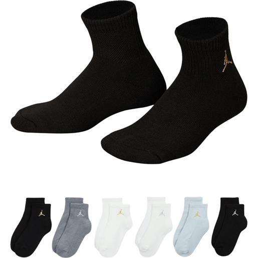 JORDAN everyday essentials 6pk ankle calze paia bambini